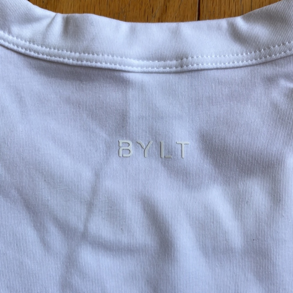 BYLT Basics White Women's Tank Top - Picture 11 of 15